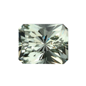 5.36 Ct Regal Radiant Cut Prasiolite ($322)