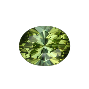 3.90 Ct Regal Radiant Cut Green Tourmaline ($990)