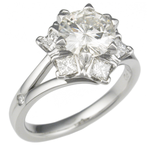 Artistic Engagement Ring