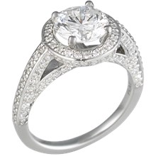 Regal Engagement Ring