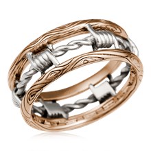 Barbed Wire Wedding Band