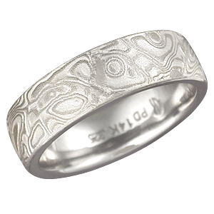 Custom Designed Mokume Band