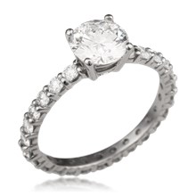 Simple Brilliance Engagement Ring
