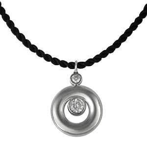 Modern Diamond Pendant