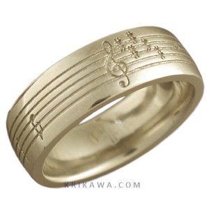 ... wedding ring this custom wedding band has been etched with a music ... wedding ring this custom wedding band has been etched with a music