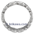 Ornate Infinity Wedding Band