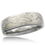 Mokume Wedding Band