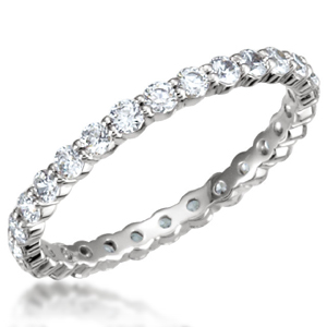 Diamond wedding ring 2mm