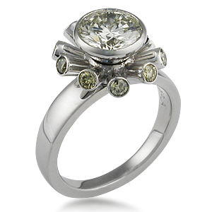 Artistic Engagement Ring