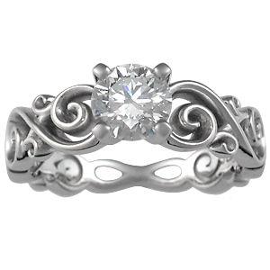 Unique Engagement Ring 