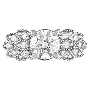 Pave Engagement Ring 