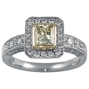 Pave Engagement Ring 