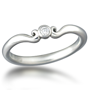 Handcrafted Diamond Wedding Band