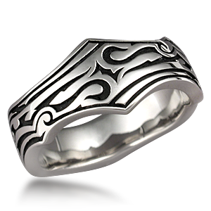 Contemporary Designer Wedding Ring  
