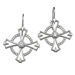 Unusual Diamond Earrings