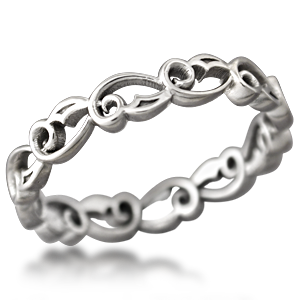 Floral Wedding Band