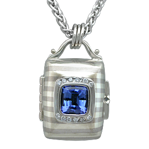 Designer Tanzanite Locket