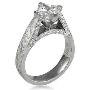 Unique Diamond Engagement Ring