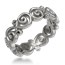 Ornate Infinity Wedding Band Infinity Symbol Wedding Band