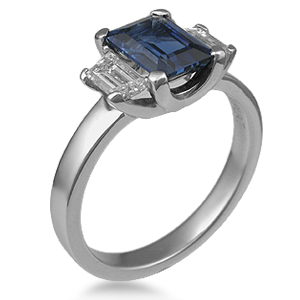 Three Stone Engagement Ring