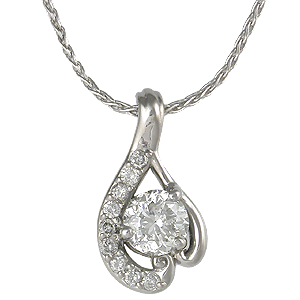 Unique Diamond Pendant