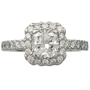 Pave Engagement Ring 