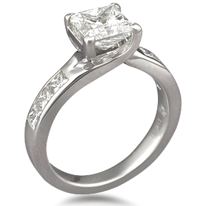 Contemporary Designer Engagement Ring