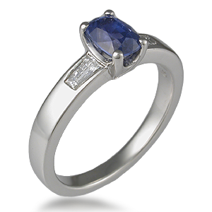 Three Stone Engagement Ring
