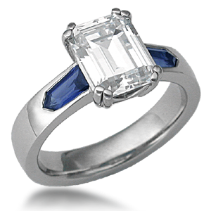 Three Stone Engagement Ring