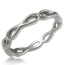 Simple Infinity Wedding Band