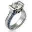 Modern Juicy Liqueur Engagement Ring