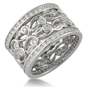 Floral Wedding Band