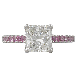 Diamond Pave Engagement Ring