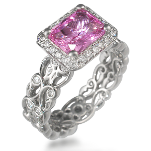 Pave Engagement Ring