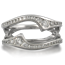 Diamond Accented Engagement Ring Enhancer
