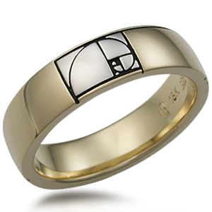 Unique Symbol Wedding Band