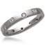 Scattered Diamond Wedding Band Unusual Diamond Wedding Band