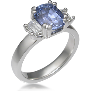 Three Stone Engagement Ring
