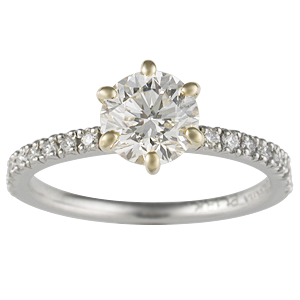 Pave Engagement Ring 