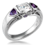Three Stone Engagement Ring