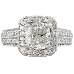 Pave Engagement Ring 