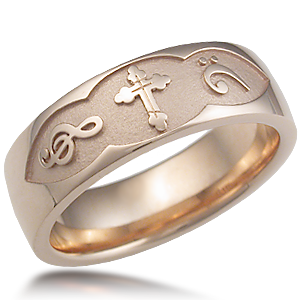 Symbol Wedding Band