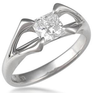 Futuristic Engagement Ring