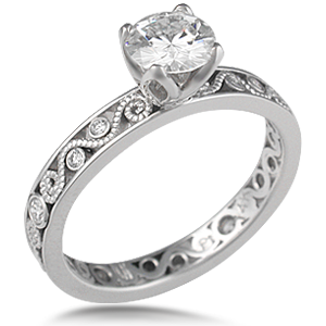 Artistic Engagement Ring