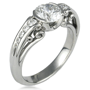 Artistic Engagement Ring