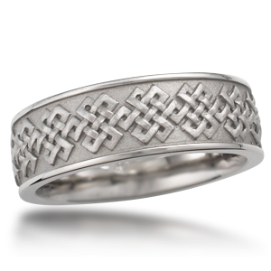 Eternity Symbol Wedding Band
