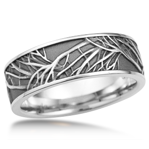 Tree of life wedding ring