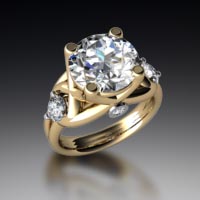 Custom Diamond Rings