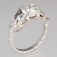 dragonfly engagement ring