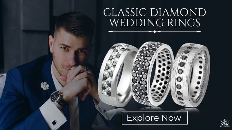 Classic Diamond Wedding Rings